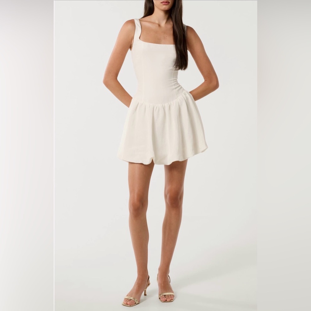 EVER NEW Heidi Bubble Hem Minidress